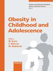 Cover of: Obesity in Childhood and Adolescence by 