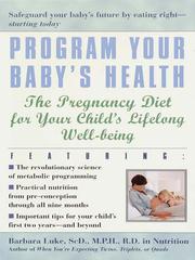 Cover of: Program Your Baby's Health