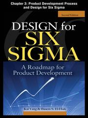 Cover of Product Development Process and Design for Six Sigma by Kai Yang