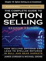 Cover of Option Selling as an Investment by James Cordier
