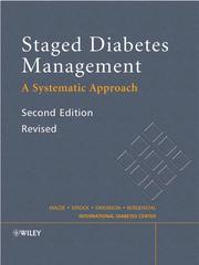 Cover of: Staged Diabetes Management