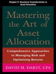 Cover of: Structural Considerations in Asset Allocation by 