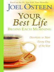 Cover of: Your Best Life Begins Each Morning