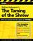 Cover of: CliffsCompleteTM The Taming of the Shrew
