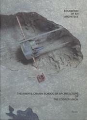 Cover of: Education of an Architect