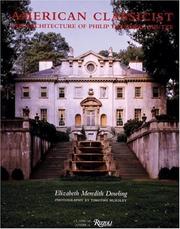 Cover of: American Classicist by Elizabeth Meredith Dowling