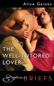 Cover of: The Well-Tutored Lover