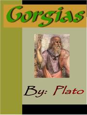 Cover of: Gorgias - PLATO by 