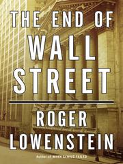 Cover of: The End of Wall Street
