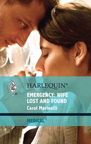 Cover of: Emergency: Wife Lost and Found