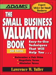 The Small Business Valuation Book