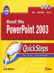 Cover of: Microsoft® Office PowerPoint 2003