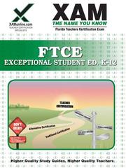 Cover of: FTCE Exceptional Student Ed. K-12