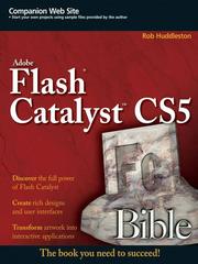 Cover of: Flash® CatalystTM CS5 Bible