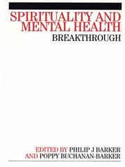 Cover of: Spirituality and Mental Health