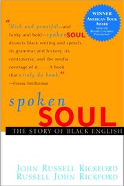 Cover of: Spoken Soul by 