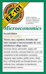 Cover of: E-Z 101 Microeconomics