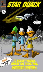 Front cover of Star Quack: Issue #1 by Mike Jones