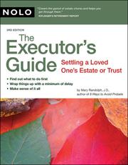 Cover of: Executor's Guide,The