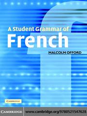 Cover of: A Student Grammar of French by 