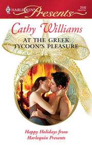 Cover of: At the Greek Tycoon's Pleasure