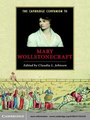 The Cambridge Companion to Mary Wollstonecraft