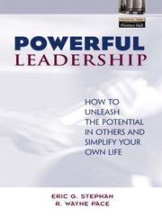 Cover of: Powerful Leadership | 