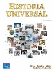 Cover of: Historia Universal by 