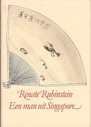 Cover of: Een man uit Singapore
