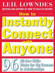 Cover of: How to Instantly Connect with Anyone by 