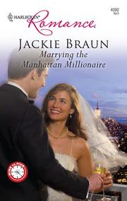 Cover of: Marrying the Manhattan Millionaire