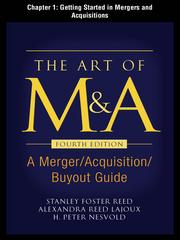 Cover of: Getting Started in Mergers and Acquisitions