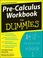 Cover of: Pre-Calculus Workbook For Dummies