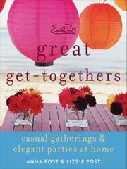 Cover of: Emily Post's Great Get-Togethers by 