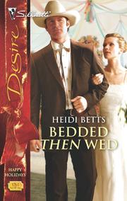 Cover of: Bedded Then Wed