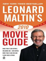 Cover of: Leonard Maltin's 2010 Movie Guide by 