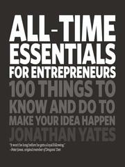 Cover of: All Time Essentials for Entrepreneurs