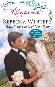 Miracle for the Girl Next Door by Rebecca Winters