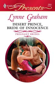 Cover of: Desert Prince, Bride of Innocence