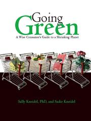 Front cover of Going Green by Sally Kneidel