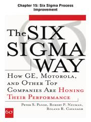 Cover of: Six Sigma Process Improvement