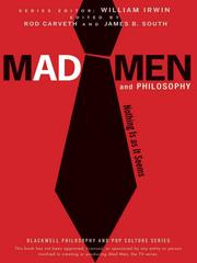 Cover of: Mad Men and Philosophy