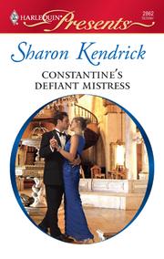 Cover of: Constantine's Defiant Mistress by 