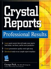 Crystal Reports Professional Results