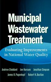 Cover of: Municipal Wastewater Treatment by 