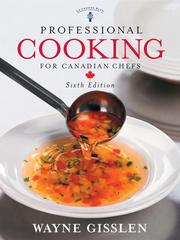 Cover of: Professional Cooking for Canadian Chefs