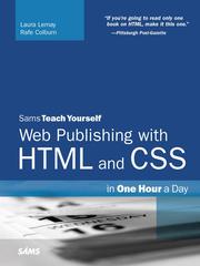 Cover of: Web Publishing with HTML and CSS in One Hour a Day by 