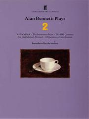 Cover of: Alan Bennett: Plays, Volume 2