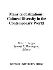 Front cover of Many Globalizations by Peter L Berger