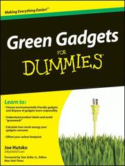 Cover of: Green Gadgets For Dummies? by 